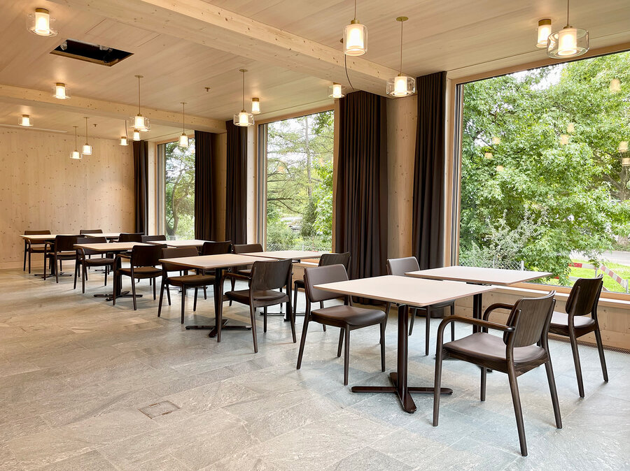 Säulentisch Minimal rechteckig