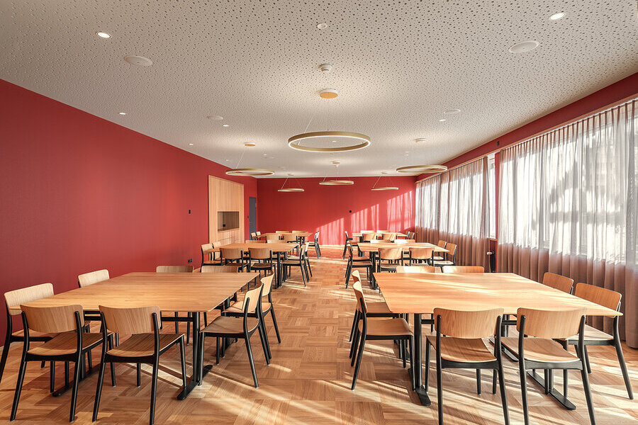 Neues Verpflegungskonzept Altersbetreuung Stiftung Leben im Alter, Herisau – Mehrzweckraum